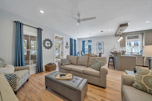 Seacrest House | Magnolia Cottages Seacrest Flirty Flamingo - Pet Friendly Resort Pool & Beach Access!