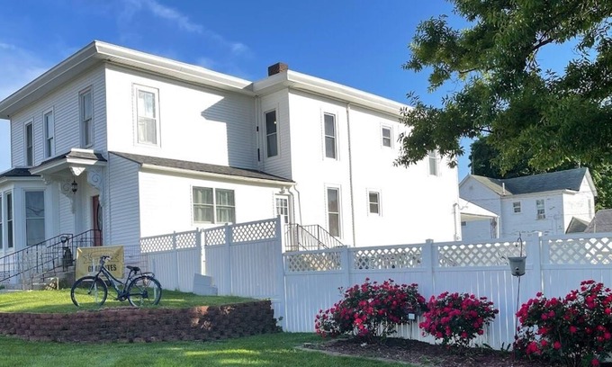 Windsor Bed & Breakfast | Main floor of large, beautiful, historic home, no extra cleaning fees