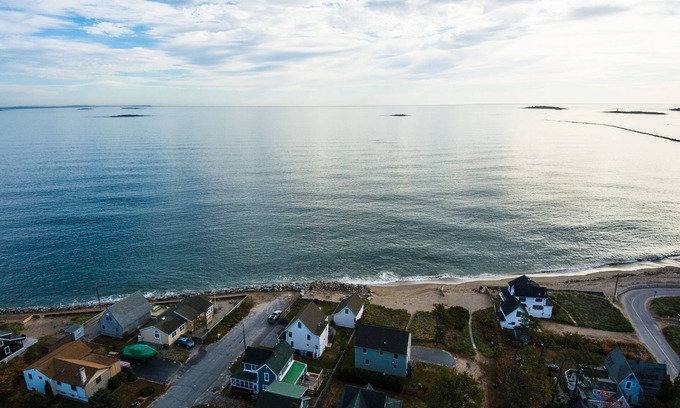 Camp Ellis House | Maine Beach Home is a coastal oasis with the constant sound of waves!