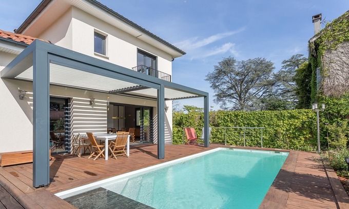 Vassieux - Crepieux House | Maison 15min de Lyon - Piscine et Parking