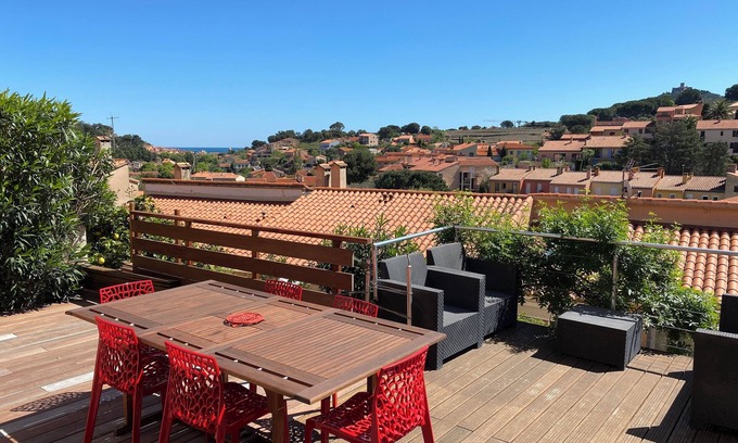 Collioure House | Maison 3 Chambres Avec Terrasse/Clim/Parking Privé