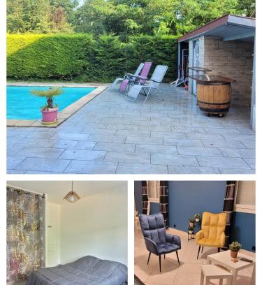 Claix Villa | Maison au calme aux porte du Vercors, Belledonne et Chartreuse