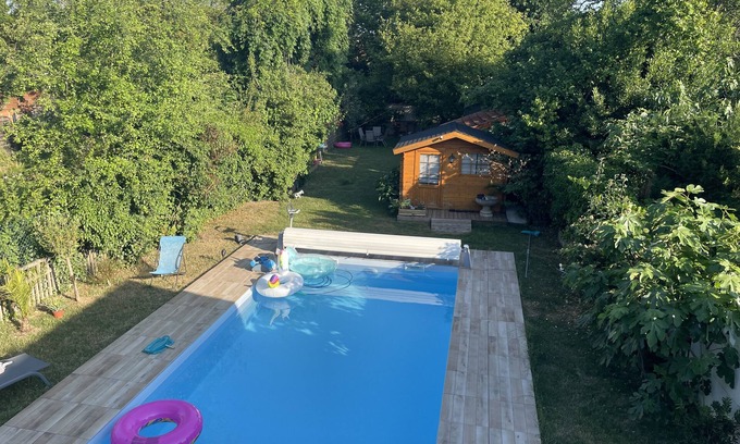 Le Perreux-sur-Marne House | Maison Avec Piscine 15 min de Paris et 30 min de Disney