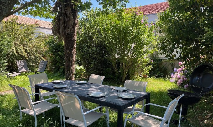 Cenon House | Maison Avec Jardin et Véranda Proche Bordeaux et Tramway