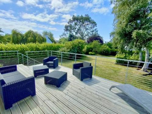 Carantec House | Maison avec jardin proche du centre et des plages