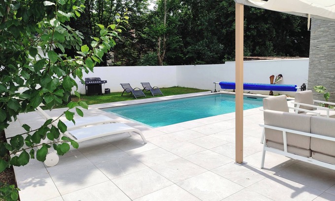 Cenon House | Maison Contemporaine Avec Jardin et Piscine