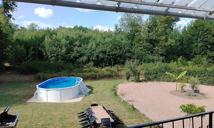 Parigny-les-Vaux House | Maison de Campagne Avec Piscine