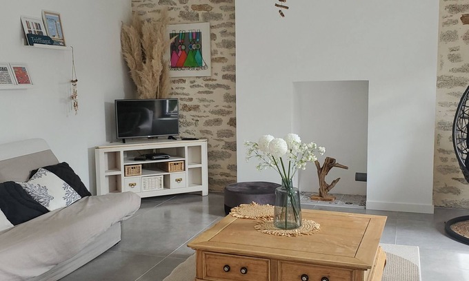 Treffiagat House | Maison de Pêcheur Entièrement Rénovée Proche Plage