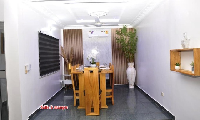 Littoral Department Villa | Maison Fidjrossè, 3 CH, Aéroport