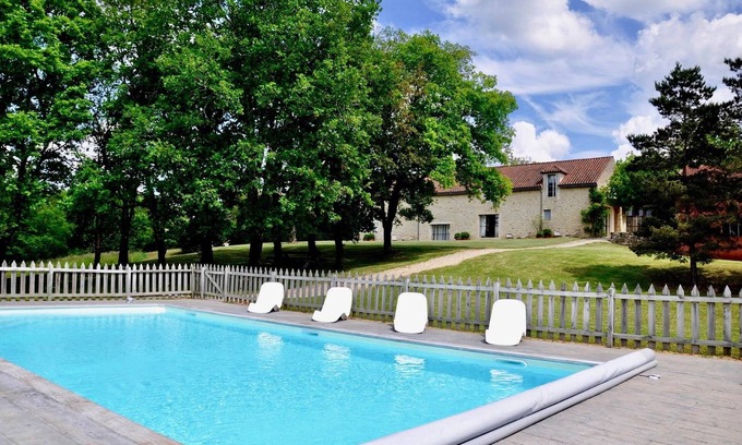 Florimont-Gaumier House | Maison La Bergerie, private heated swimming pool, 10 people maximum
