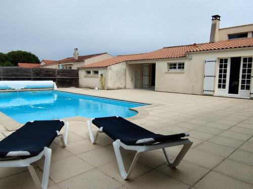Domino House | Maison oléronaise avec piscine, jardin clos et à 1km de la plage de Foulerot - FR-1-778-30