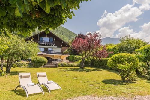 Veyrier-du-Lac House | Maison Ponton - Logement familial avec accès privatif au lac
