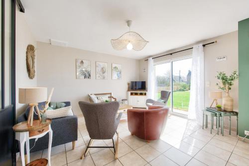 Plouguerneau House | Maison pour 6 avec jardin à 500 m de la plage