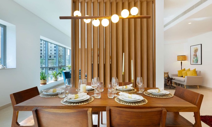 Dubai Marina Villa | Maison Privee - Stunning 3-Floor Villa w/Kids Room and Rooftop Terrace over Dubai Marina