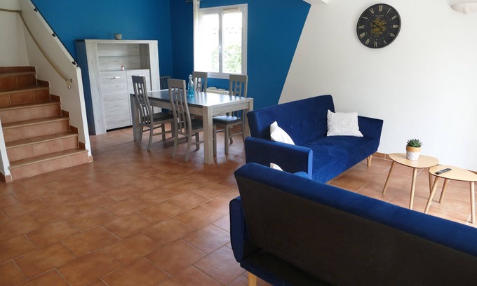 Digne-les-Bains House | Maison Provençale de 4 Chambres au Calme