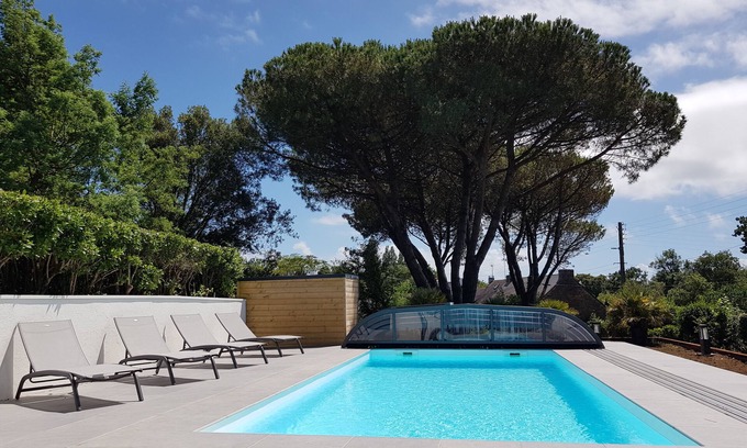 Sarzeau House | Maison Rénovée Avec Piscine Chauffée et Sécurisée au Coeur du Golfe du Morbihan