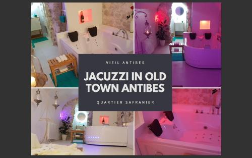Antibes Old Town House | MAISON SAFRANIER villa balnéo vieil antibes