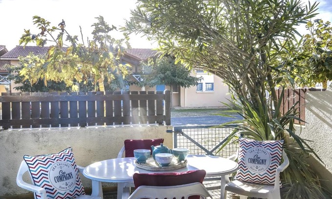 Biscarrosse Plage House | Maison T2 mezzanine près de l'océan - 5/6 personnes - terrasse et parking privé - 40600 Biscarrosse - FR-1-521-23