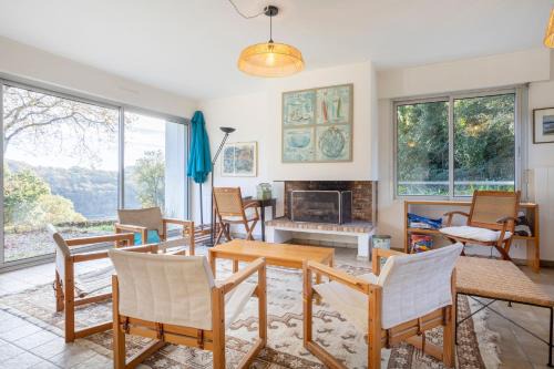 Clohars-Carnoet House | Maison vue sur la Laïta 2 kms plage
