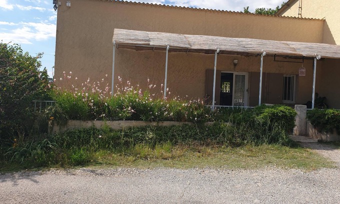 Grans House | Maisonette in large hill property with 2 bedrooms + sofa conv. Owners pool access