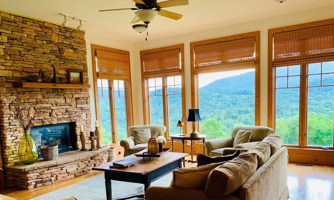 Cullowhee Condo | Majestic views from this fabulous condo in Trillium Links & Lake Club community!