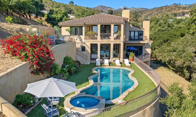 Malibu Villa | MALIBU - Latigo Beach Estate - Ocean Views, spacious with pool+hot tub
