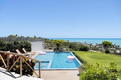 Passo de Camaragibe Villa | Mansão Vista de 180º para Mar na Rota dos Milagres