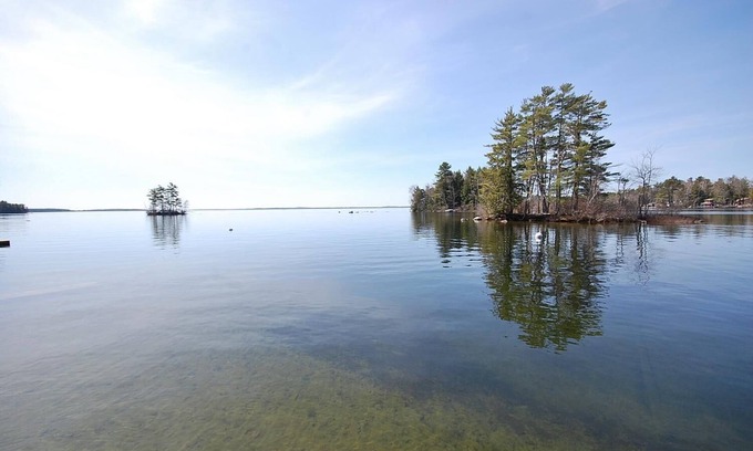 South Casco Cabin | Maple Cove Lodge on Lake Sebago Waterfront!