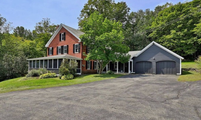 Chester House | Maple Leaf Manor - 1864 Brick Federal Style Farmhouse with a modern touches.
