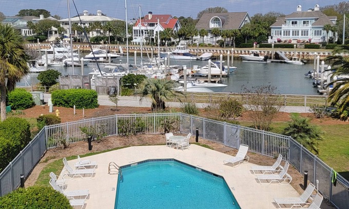 Yacht Harbor Court Condo | Marina view Condo in Wild Dunes Resort, Isle of Palms, SC