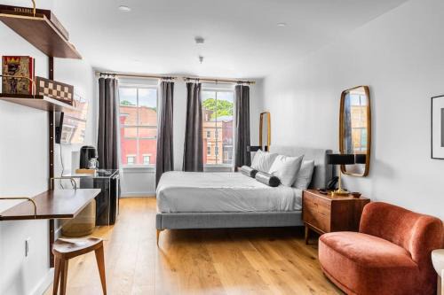 Bangor Apartment | Market Square View, Heart of DTWN, Historic Hotel, King Bed, Room # 402