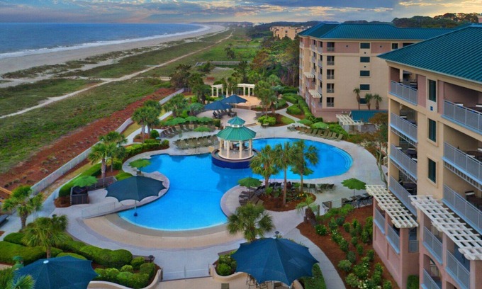 Palmetto Dunes Resort | 🌴 Marriott Barony Beach Club✨ Experience Paradise in a 2BR Villa - Sleeps 8!
