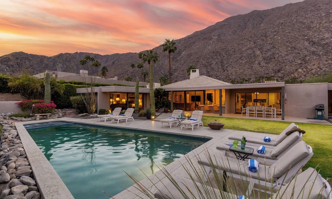 Historic Tennis Club House | Martini Modern - Palm Springs Luxury Paradise