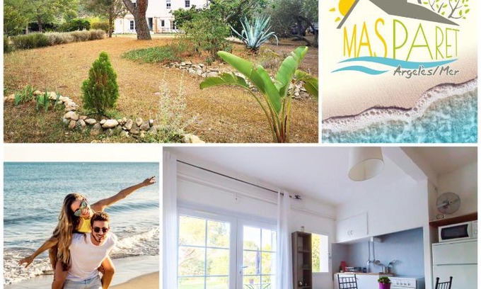 Argeles-sur-Mer House | MAS PARET, Gîte "Argelès", Terrasse privative, Vue sur parc paysager