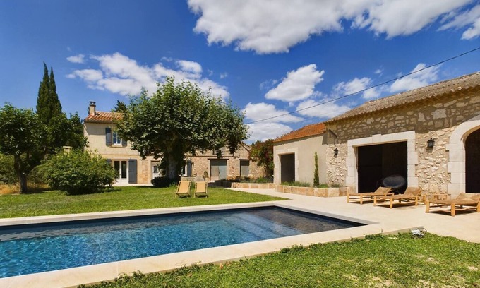 Fontvieille Other | Mas Sainte Croix - Authentic renovated farmhouse in Provence with swimming pool