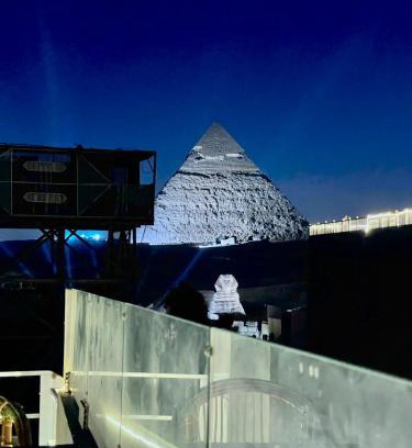 Giza Hotel | mass sphinx & pyramid stay