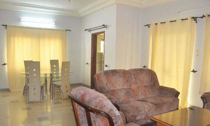 Littoral Department Apartment | MATHY Residence a two-bedroom lounge