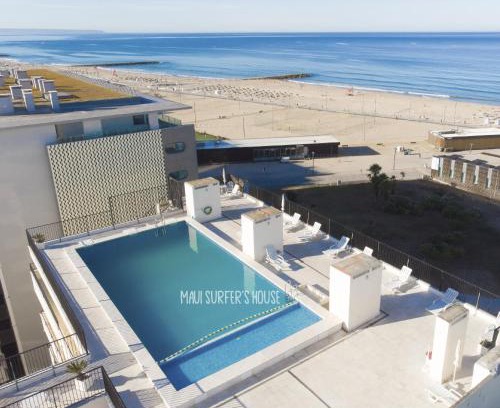 Costa de Caparica Apartment | Maui Surfer's House Sea view Caparica Beach House