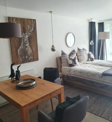 Schliersee Apartment | Maurers Schlierseetraum 6, Studio 455 mit 42 qm neu renoviert, Erdgeschoss mit eingezäunter Terrasse in ruhiger Lage am Kirchbichlweg 8