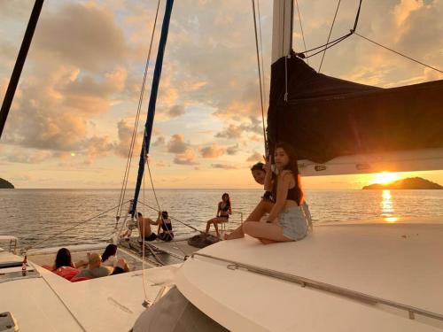 Downtown Kota Kinabalu Boat Rental | Mawali Sunset & Overnight Cruise.