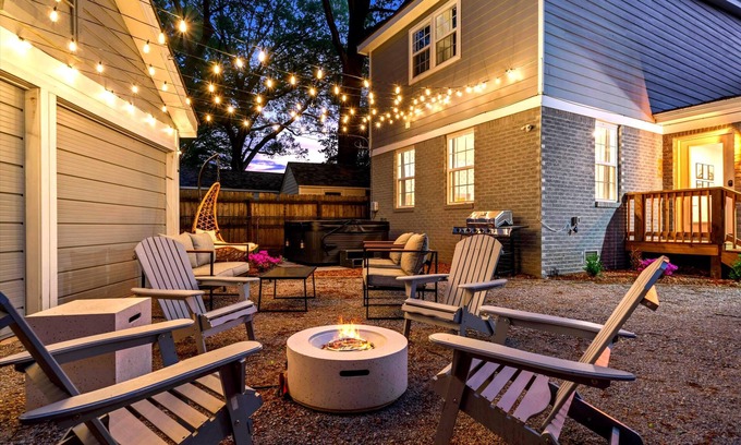 Joffre House | Memphis Marvel~Hot Tub & Pool Table~Mins to Beale