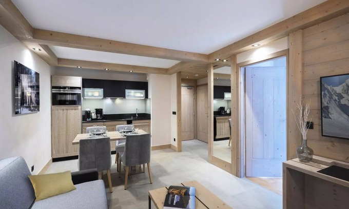 Le Grand-Bornand Apartment | MGM Hotels & Residences - Residence Le Roc des Tours * - 2 Room Apartment 4 People Prestige Mountain View