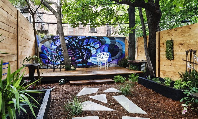 Bushwick Apartment | Mid-Century Garden Paradise
