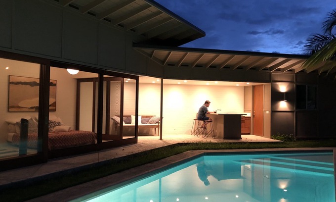'Aina Haina House | Mid-Century Honolulu Oasis minutes from Diamond Head & Waikiki Beach