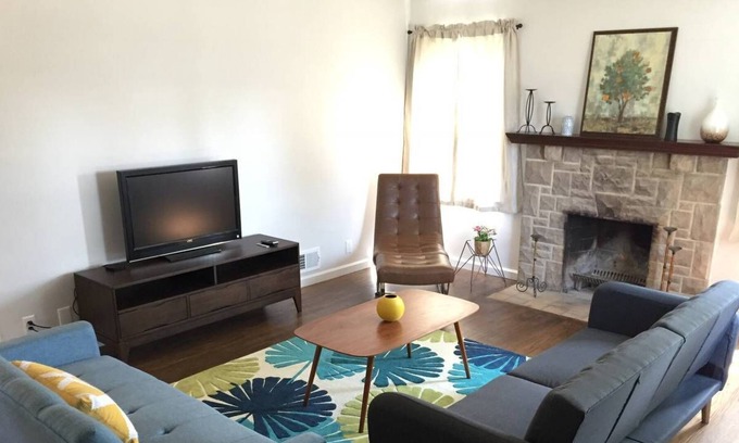 West Chester House | Mid Century Modern Inspired Home in Olde Town Main Street