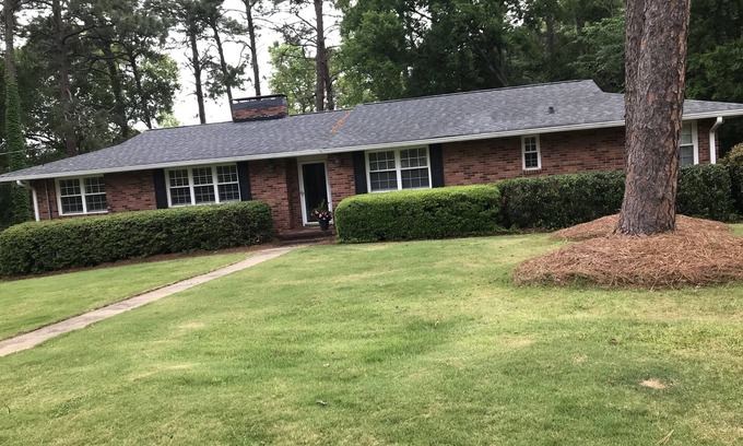 Aiken House | Mid century ranch located in quiet Aiken Estates