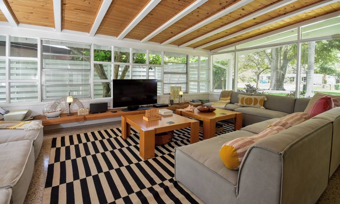 Arlington Park House | Midcentury Modern 3 BR - With Pool in Sarasota, Close to Beaches! # VR25-00134