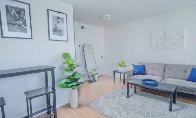 Crosstown Apartment | Midtown, Gated Parking, Keyless entry