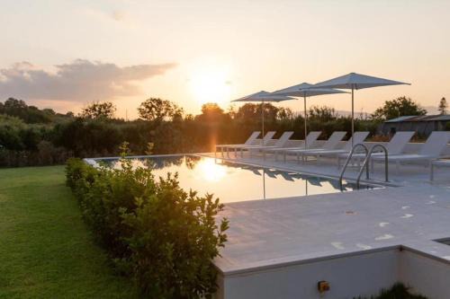 Filaki Cabin | Mikro Livadi Special Lodges - Has an Eco Salt water pool - 150m from the beach
