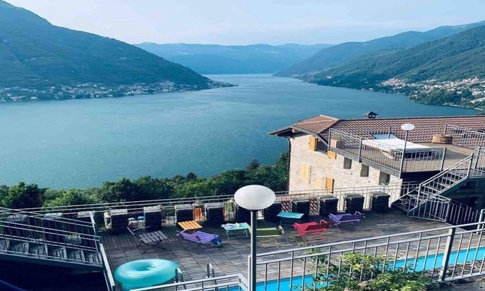 Riva Villa | Mind-Boggling Villa With Best Views Of Lake In Faggeto Lario